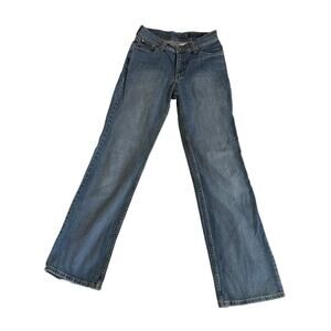 Vintage Lawman Western Jeans Size 5 Bootcut Embroidered Heart Pockets 70s